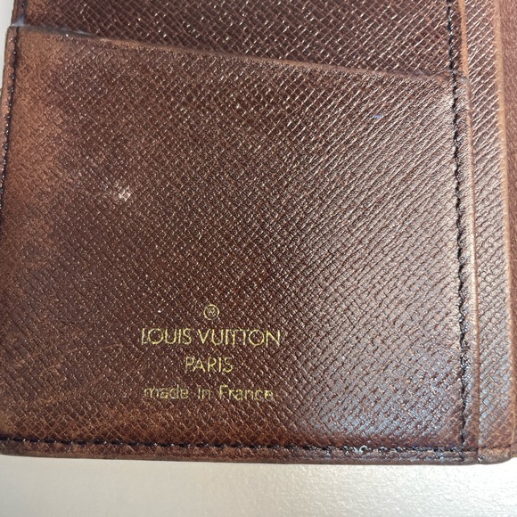 Louis Vuitton Ebene Damier Centaire Edition Vintage Wallet - Picture 6 of 11